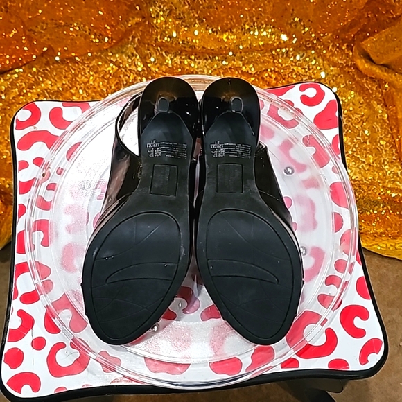 K Christian Siriano Black Lepoard heels - Picture 8 of 9